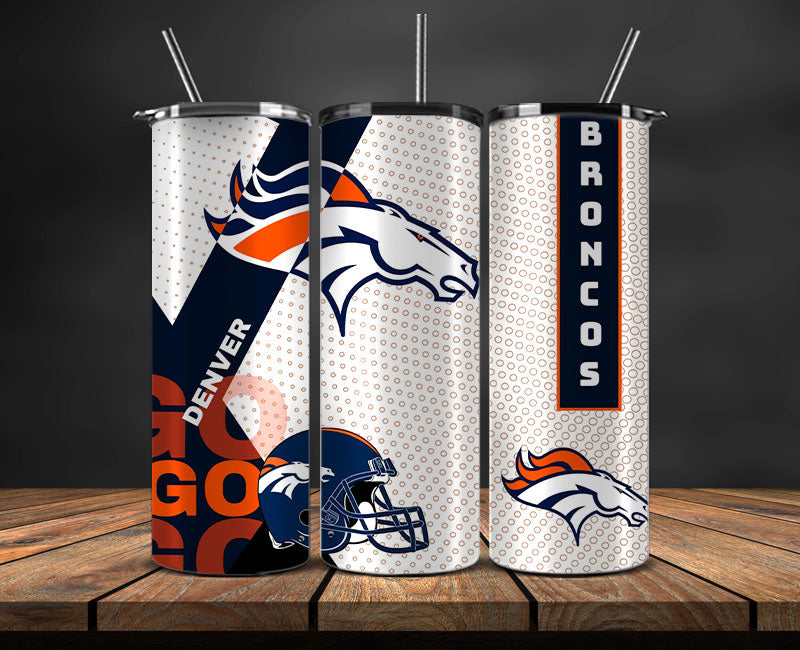 Denver Broncos Tumbler Wrap, Logo Tumbler Wrap DS-128