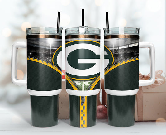 Green Bay Packers 40oz Tumbler,NFL Tumbler Wrap , 40oz Tumbler Sublimation Png , 40oz Tumbler Wrap 45