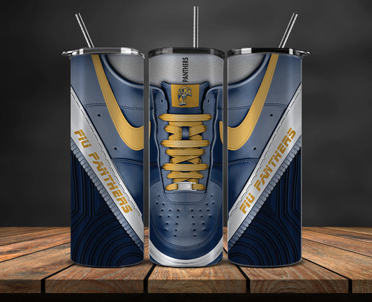 Fiu Panthers Sneaker Tumbler Wrap , College Sneaker Tumbler Wrap 12