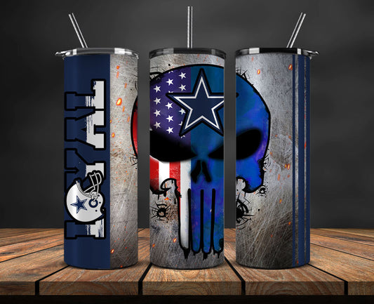 Dallas Cowboys Loyal Tumbler Wraps, Nfl Tumbler Png 133