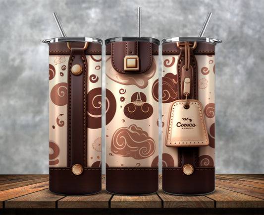Fashion Tumbler Wraps, Luxury Skinny Tumbler,Louis Vuitton Tumbler Png, Pattern Logo Fashion Tumbler Wraps 134