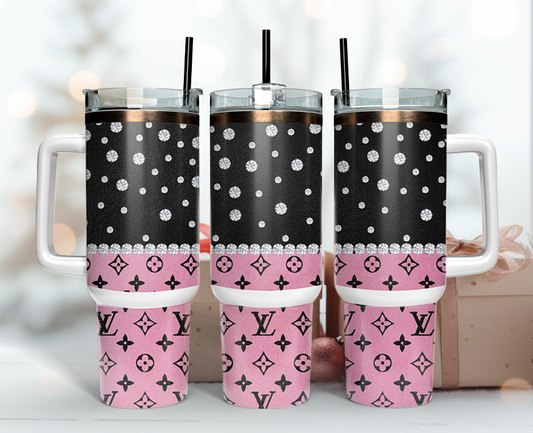 Louis Vuitton Tumbler Wrap 40oz, Logo Fashion Tumbler Wrap 40oz, Tumbler 40oz Png 139