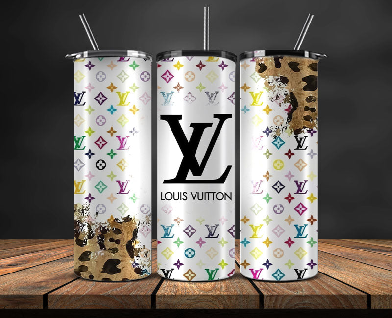 LV  Tumbler Wrap, Lv Tumbler Png, Lv Logo , Luxury Tumbler Wraps, Logo Fashion  Design 13