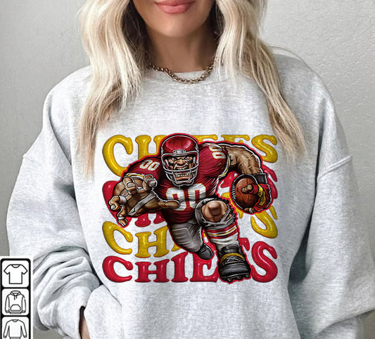 Kansas City Chiefs Football Sweatshirt png ,  T-Shirt Png, NFL T-Shirt Design 144