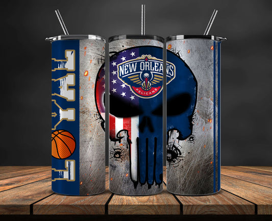 New Orleans Pelicans Tumbler Wrap  Basketball Design,NBA Teams,NBA Sports,Nba Tumbler Wrap,NBA DS-148