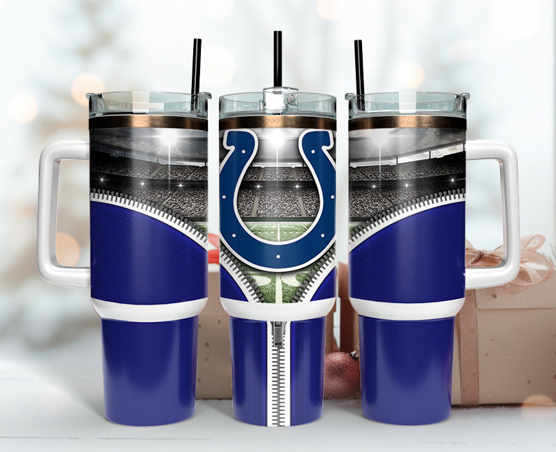 Indianapolis Colts 40oz Tumbler,NFL Tumbler Wrap , 40oz Tumbler Sublimation Png , 40oz Tumbler Wrap 47