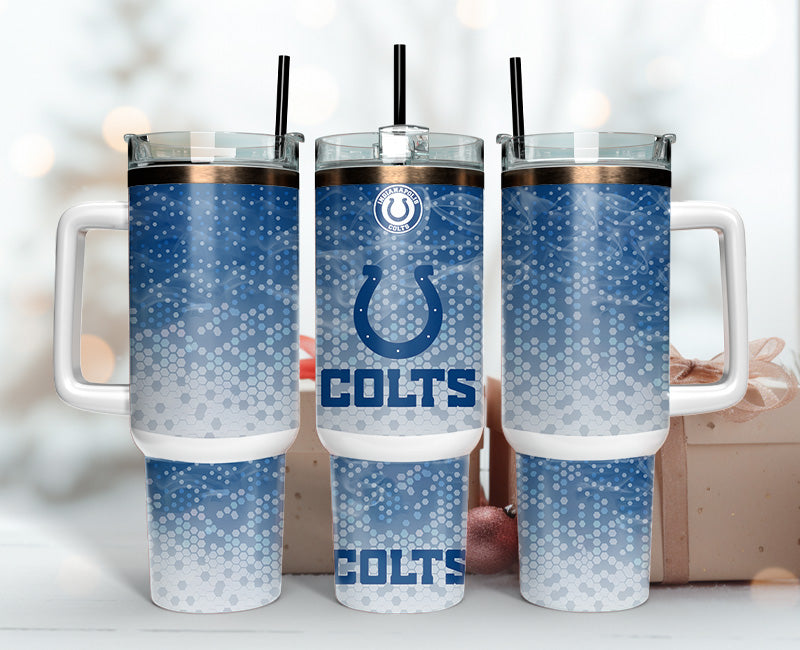 Indianapolis Colts Tumbler 40oz Png, 40oz Tumler Png 14