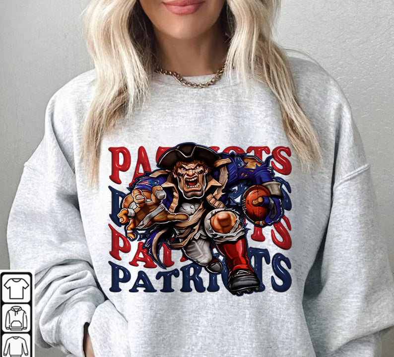 New England Patriots Football Sweatshirt png ,  T-Shirt Png, NFL T-Shirt Design 150