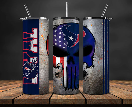 Houston Texans Loyal Tumbler Wraps, Nfl Tumbler Png 150