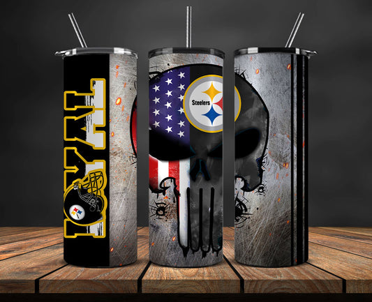 Pittsburgh SteelersLoyal Tumbler Wraps, Nfl Tumbler Png 158