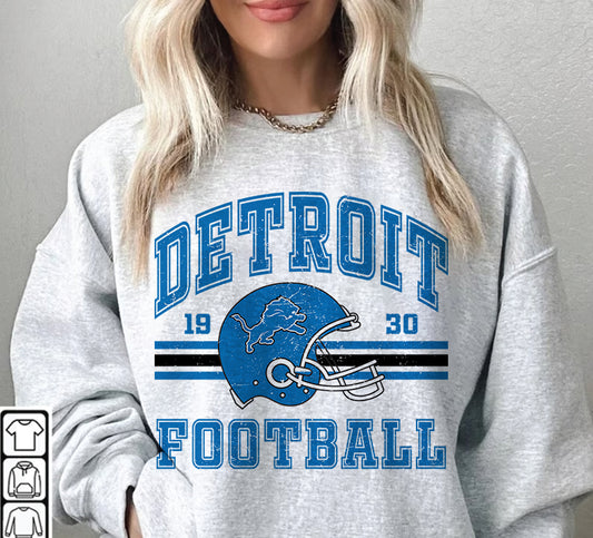 Detroit Lions Football Sweatshirt png ,  T-Shirt Png, NFL T-Shirt Design 16