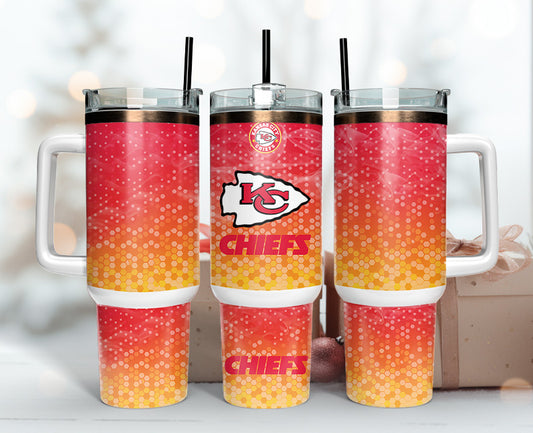 Kansas City Chiefs Tumbler 40oz Png, 40oz Tumler Png 16