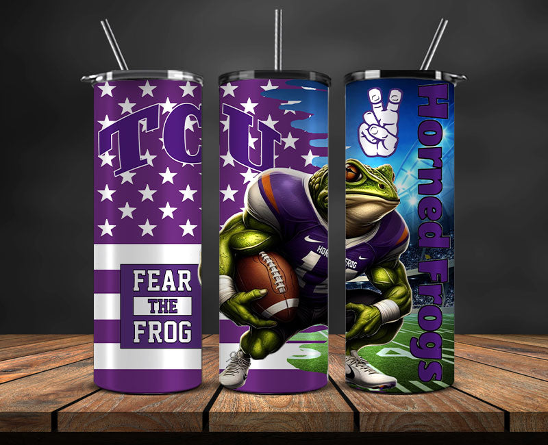 TCU Tumbler Wrap, NCAA University College Tumbler Wraps DS-16