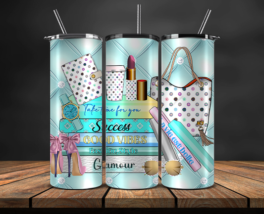 Fashion Style Tumbler Wrap , Luxury Logo Brand 97
