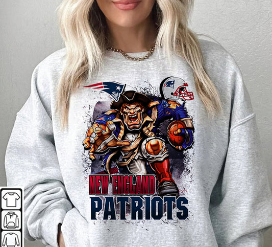 New England Patriots  T-Shirt Png, NFL T-Shirt Design 20