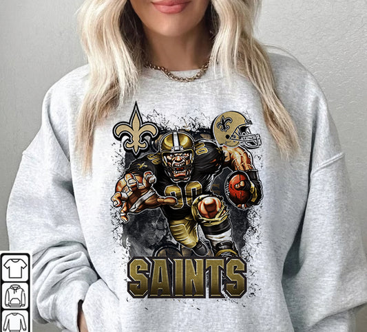 Saints   T-Shirt Png, NFL T-Shirt Design 25