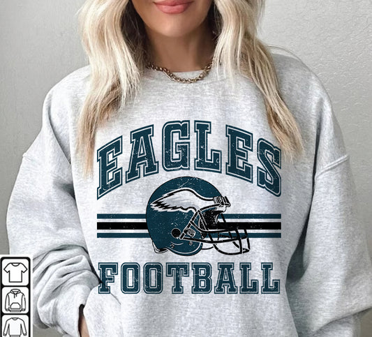 Philadelphia Eagles Football Sweatshirt png ,  T-Shirt Png, NFL T-Shirt Design 18