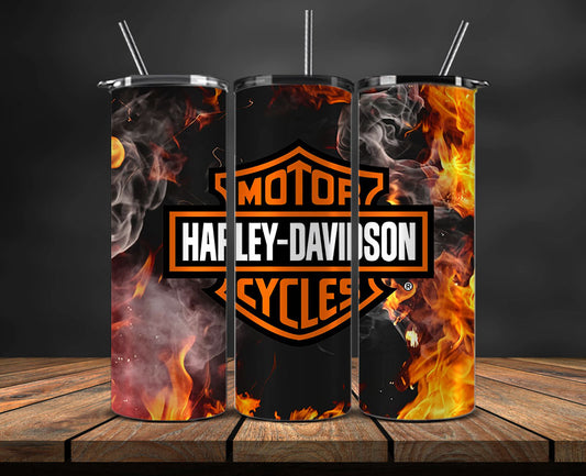 Harley Skinny Tumbler Png, Motor Harley Digital Tumbler Wrap, Harley Tumbler Wrap New 19