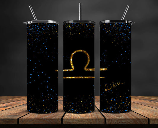 Zodiac Skinny Tumbler , Zodiac Tumbler Wrap Template 19