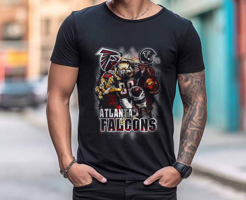 Atlanta Falcons TShirt, Trendy Vintage Retro Style NFL Unisex Football