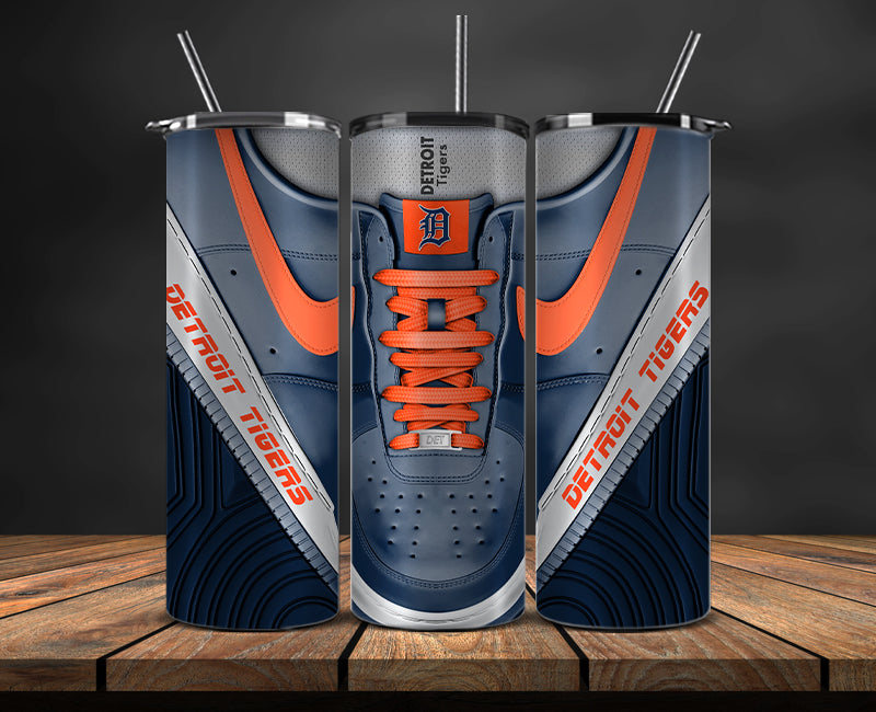 Detroit Tigers Tumbler Wrap, Air Force Mlb Tumbler , Baseball Tumbler Wrap  01