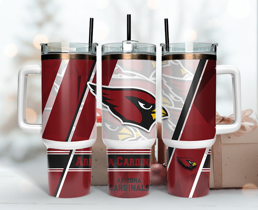 Arizona Cardinals 40oz Tumbler,NFL Tumbler Wrap , 40oz Tumbler Sublimation Png , 40oz Tumbler Wrap 67