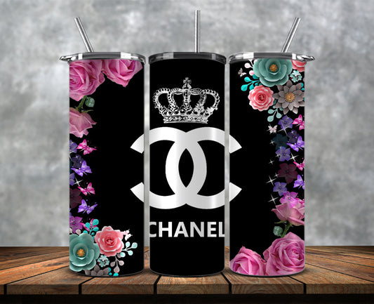 Chanel Tumbler Wrap, Chanel Logo, Fashion Patterns, Logo Fashion Tumbler, Logo LV 3d Inflatable 70