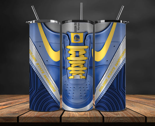 Golden State Warriors Tumbler Wrap, NBA Sneaker Tumbler Wrap 20