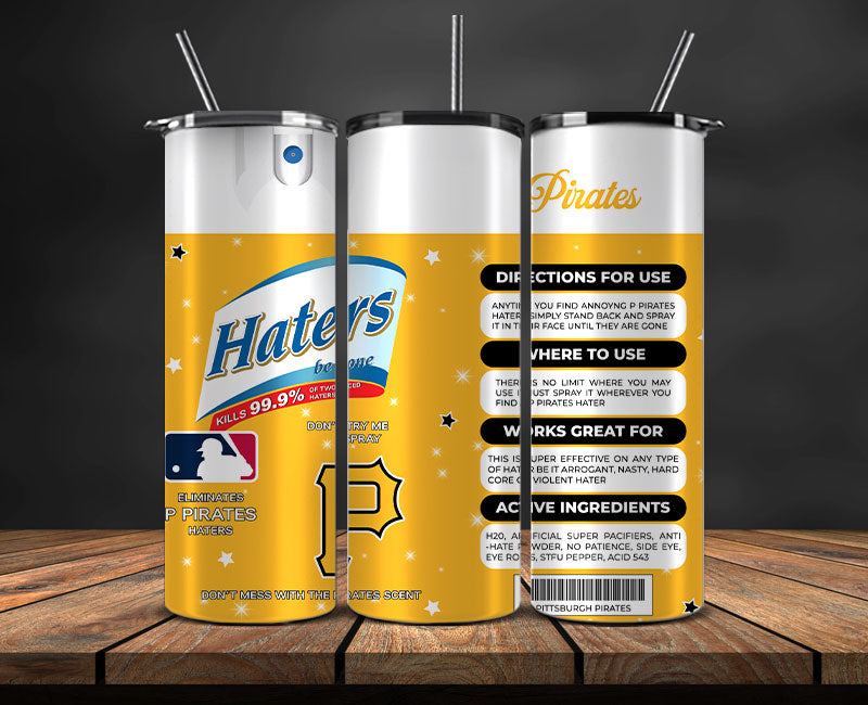 Pittsburgh Pirates Tumbler Wrap, MLB Tumbler Wrap New-20