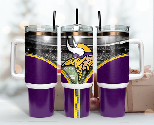 Minnesota Vikings 40oz Tumbler,NFL Tumbler Wrap , 40oz Tumbler Sublimation Png , 40oz Tumbler Wrap 53