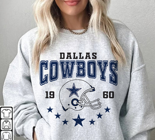 Dallas Cowboys Football Sweatshirt png ,  T-Shirt Png, NFL T-Shirt Design 224
