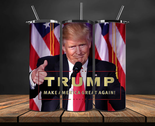 Donald Trump 2024 Tumbler Wrap,Trump 2024 ,Presidential Election 2024 ,Race To The White House 22