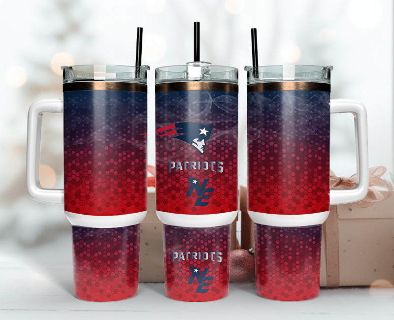 New England Patriots Tumbler 40oz Png, 40oz Tumler Png 22