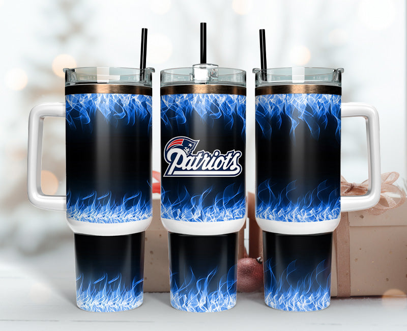 New England Patriots 40oz Tumbler,NFL Tumbler Wrap , 40oz Tumbler Sublimation Png , 40oz Tumbler Wrap 22