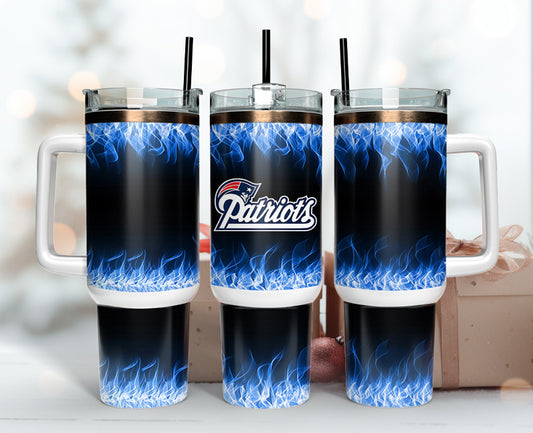 New England Patriots 40oz Tumbler,NFL Tumbler Wrap , 40oz Tumbler Sublimation Png , 40oz Tumbler Wrap 22