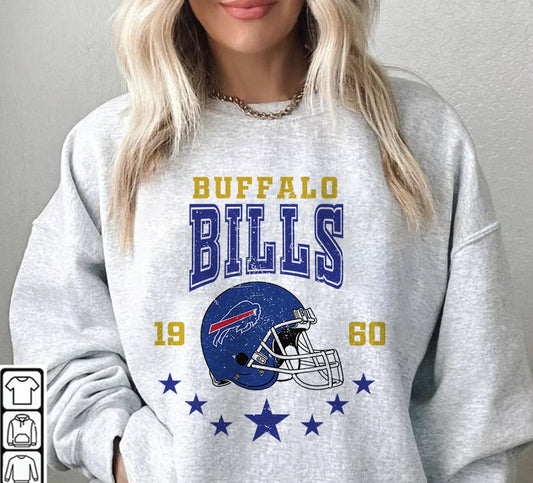 Buffalo Bills Football Sweatshirt png ,  T-Shirt Png, NFL T-Shirt Design 237