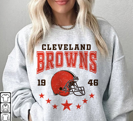 Cleveland Browns Football Sweatshirt png ,  T-Shirt Png, NFL T-Shirt Design 239