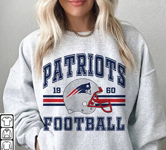 New England Patriots Football Sweatshirt png ,  T-Shirt Png, NFL T-Shirt Design 23