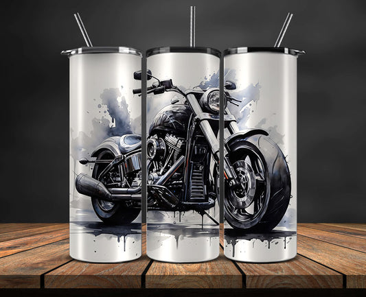Harley Skinny Tumbler Png, Motor Harley Digital Tumbler Wrap, Harley Tumbler Wrap New 23