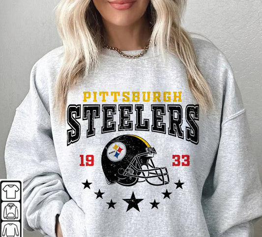 Pittsburgh Steelers Football Sweatshirt png ,  T-Shirt Png, NFL T-Shirt Design 250