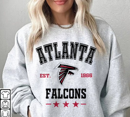 Atlanta Falcons Football Sweatshirt png ,  T-Shirt Png, NFL T-Shirt Design 253