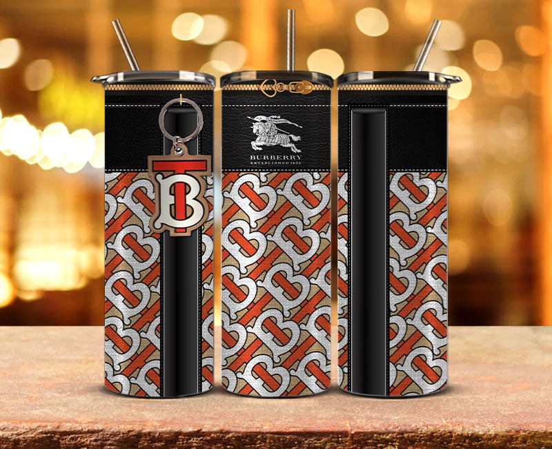 Burberry Tumbler Wrap, Burberry Tumbler Png, Burberry Logo,Luxury Logo Brand 25