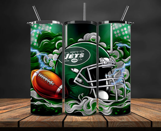 New York Jets Tumbler Wraps,NFL Tumbler Wrap By AI, AI Tumbler Design 25