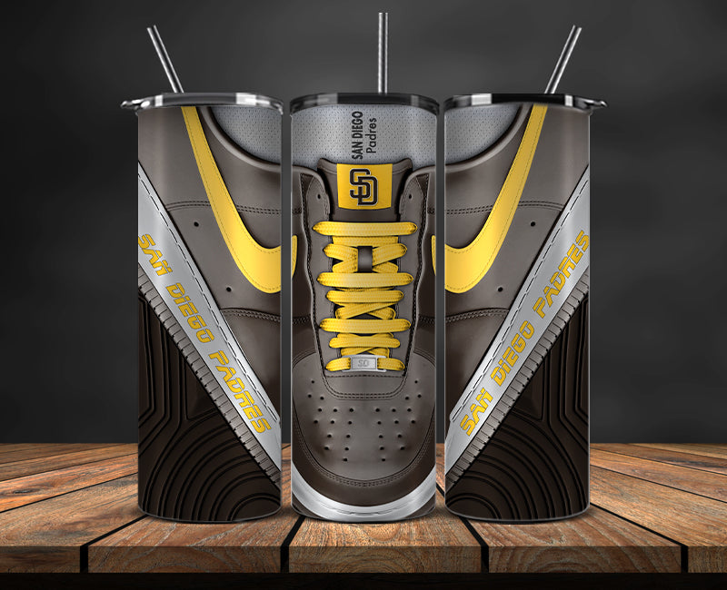 San Diego Padres Tumbler Wrap, MLB Sneaker Tumbler Wrap 25