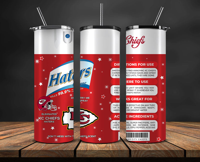 Kansas City Chiefs Haters Be Gone Tumbler Png, Nfl Tumbler Png 25