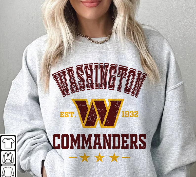 Washington Commanders Football Sweatshirt png ,  T-Shirt Png, NFL T-Shirt Design 267