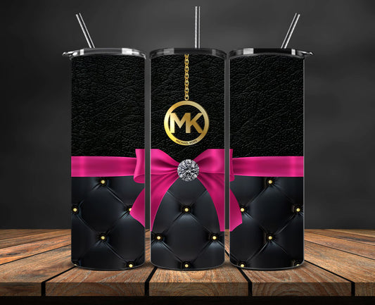 MK Tumbler Wrap, MK Tumbler Png, MK Logo , Luxury Tumbler Wraps, Logo Fashion  Design 26