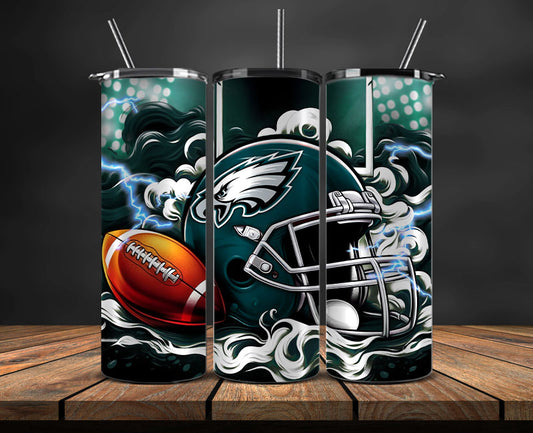 Philadelphia Eagles Tumbler Wraps,NFL Tumbler Wrap By AI, AI Tumbler Design 26
