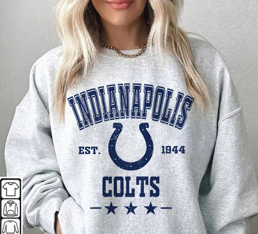 Indianapolis Colts Football Sweatshirt png ,  T-Shirt Png, NFL T-Shirt Design 274