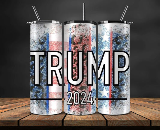 Donald Trump 2024 Tumbler Wrap,Trump 2024 ,Presidential Election 2024 ,Race To The White House 28
